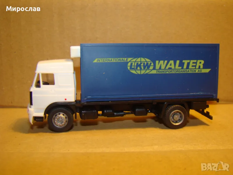 IGRA H0 1/87 LIAZ SKODA EUROPE КАМИОН МОДЕЛ КОЛИЧКА ТИР, снимка 1