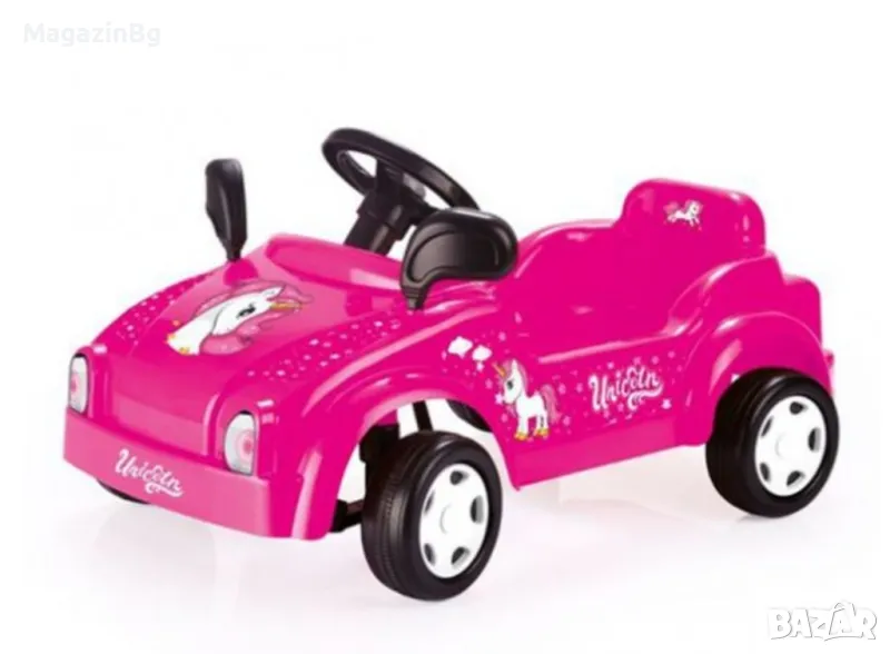 Кола с педали SMART DOLU Еднорог

, снимка 1
