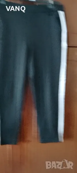 черен панталон с бели раета, снимка 1