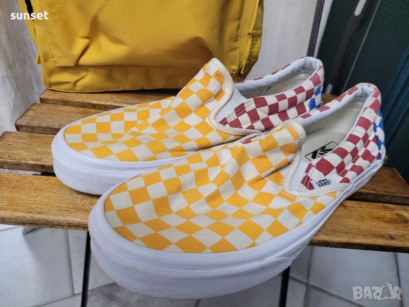 VANS сникърси 41 номер+ KANKEN  жълта раница, снимка 1