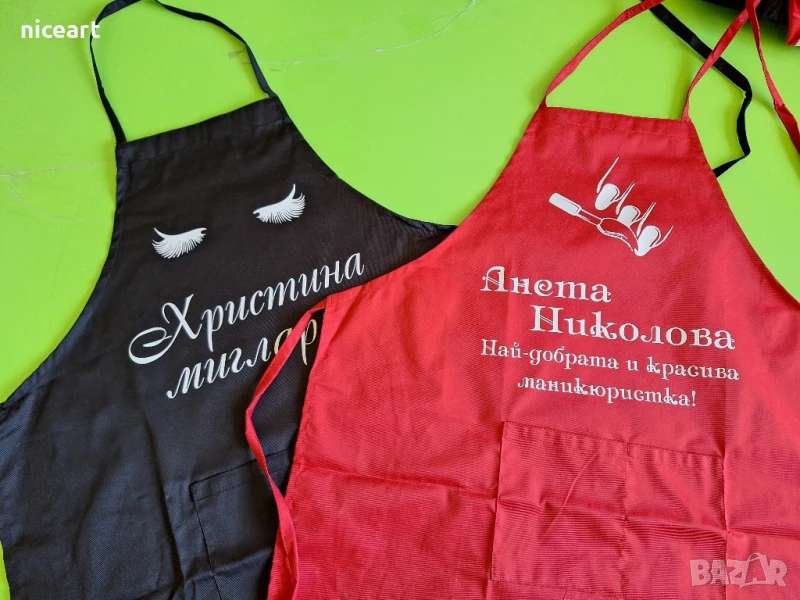 Престилки с надпис, снимка 1