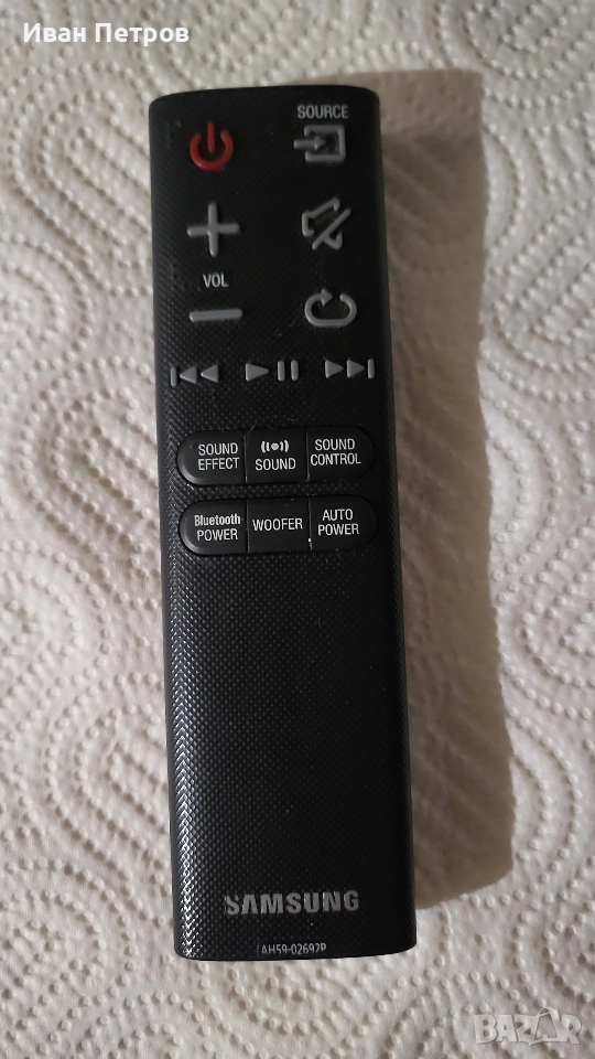 Дистанционно за Саунд Бар Самсунг, снимка 1