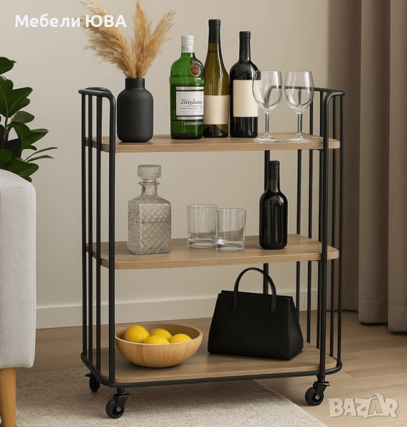 Помощна маса с колелца, снимка 1