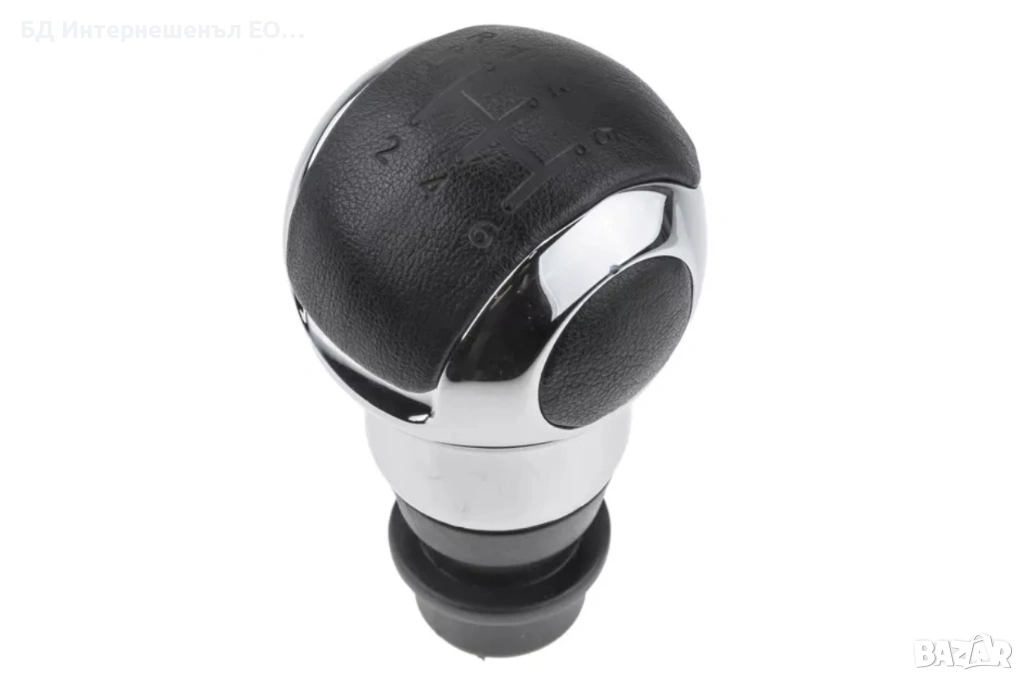 96870055 Топка за скоростен лост, Citroen, DS3, DS4, 6 скорости, Метал, Хром, снимка 1
