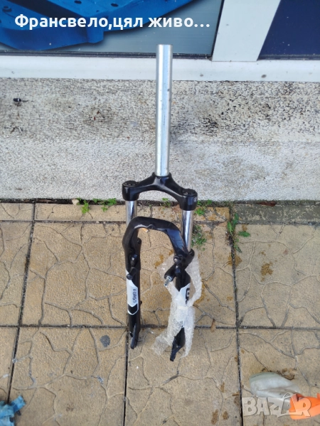 Нова 27.5 цола вилка за велосипед колело с козметични забележки , снимка 1