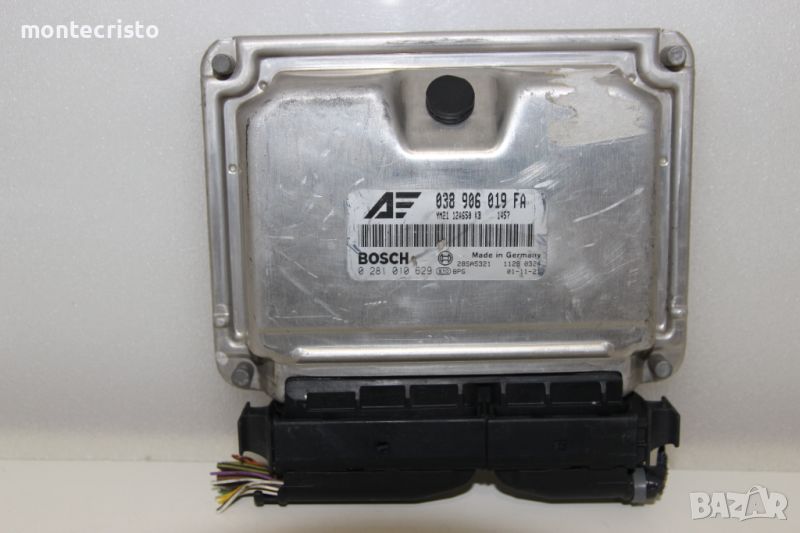 Моторен компютър ECU Ford Galaxy / 038 906 019 FA / 038906019FA / 0 281 010 629 / 0281010629, снимка 1