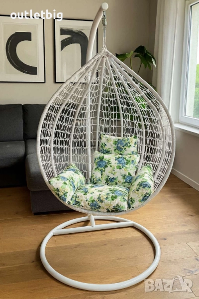 Градинска висяща люлка тип гнездо,яйце–Промоция!, снимка 1