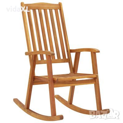 vidaXL Люлеещ стол, акациево дърво масив（SKU:311844, снимка 1