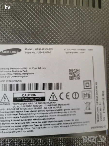 Samsung UE48J6300 на части - BN44-00803A / TPT MV-0 E88441 94V-0 / WIDT30Q / WIBT40A, снимка 1