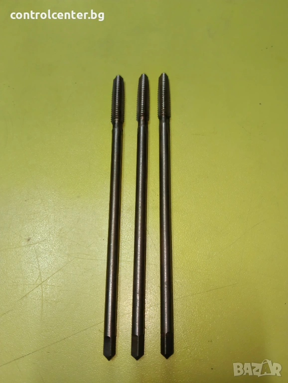 Метчик М6 удължен 120 мм.български HSS , снимка 1