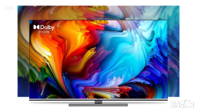 НОВ 65" OLED Телевизор HORIZON AURORA 4K Ultra HD, JBL Озвучение 24 месеца гар, снимка 1