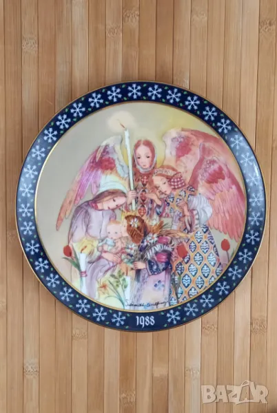 4 християнски чинии - Königszelt, Германия, снимка 1