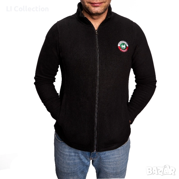 Поларен екип - мъжки - черен, снимка 1