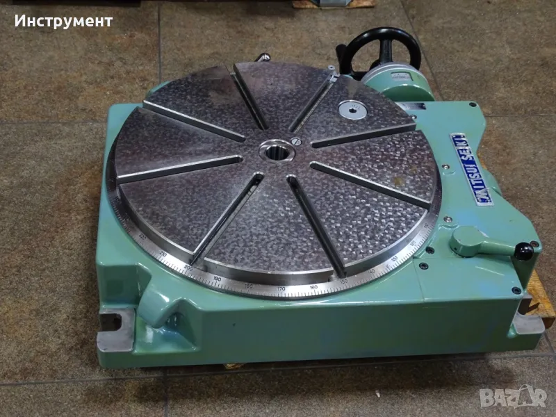 Въртяща маса MITSUI SEIKI JC3MA Precision Rotary Table Ф350mm, снимка 1