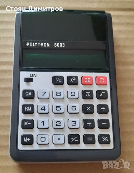 Ретро японски калкулатор Polytron 6003, снимка 1