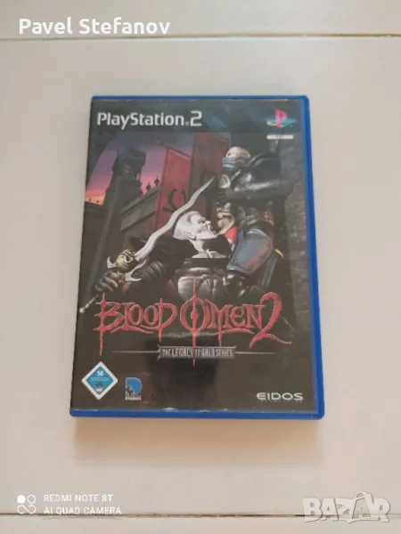 Blood Omen 2 - The Legacy of Kain PlayStation 2, снимка 1