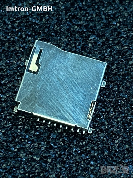 Слот за micro SD карта T-Flash размер 14*15 мм,  9-пинови конектори ,  Самодействащ изскачащ слот , снимка 1