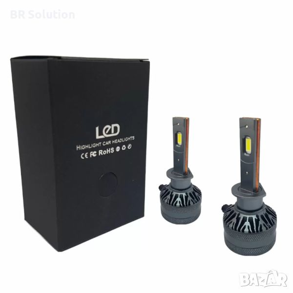 LED система за фарове H1 Canbus, снимка 1