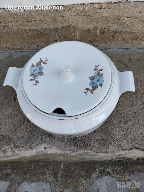 Порцелан  супник , снимка 1