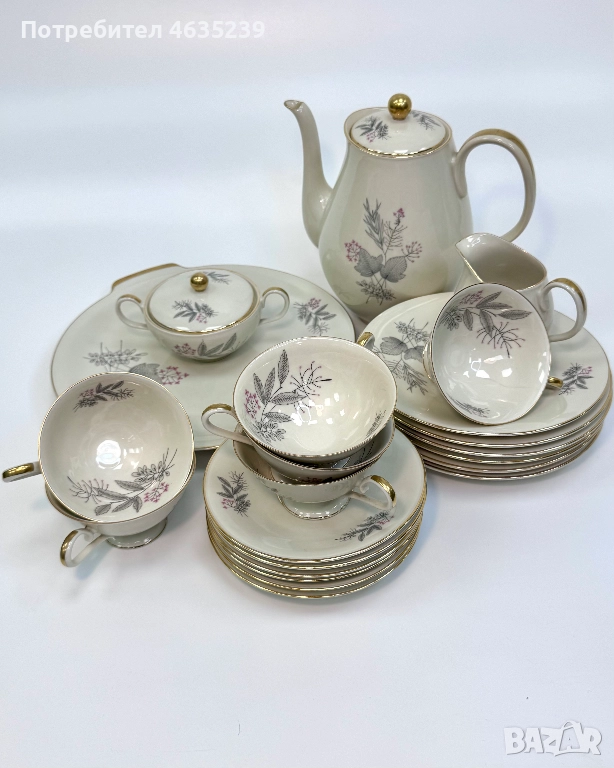 фин немски порцелан Edelstein Bavaria, снимка 1