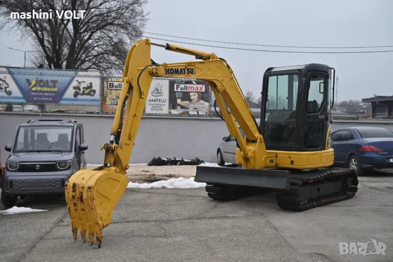 Багер KOMATSU PC55 MR, 5.5 тона, 2019г., снимка 1