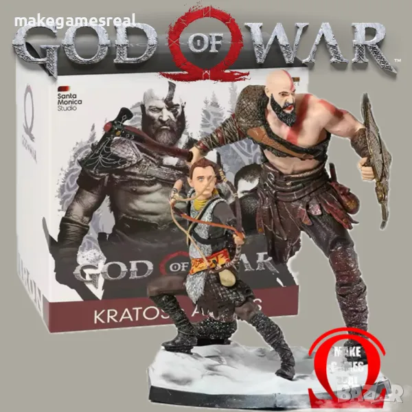 Екшън фигура God of War - Kratos & Atreus, снимка 1