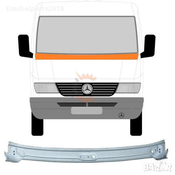 Панел под предно стъкло за Mercedes Sprinter , VW LT 1995 - 2006, снимка 1