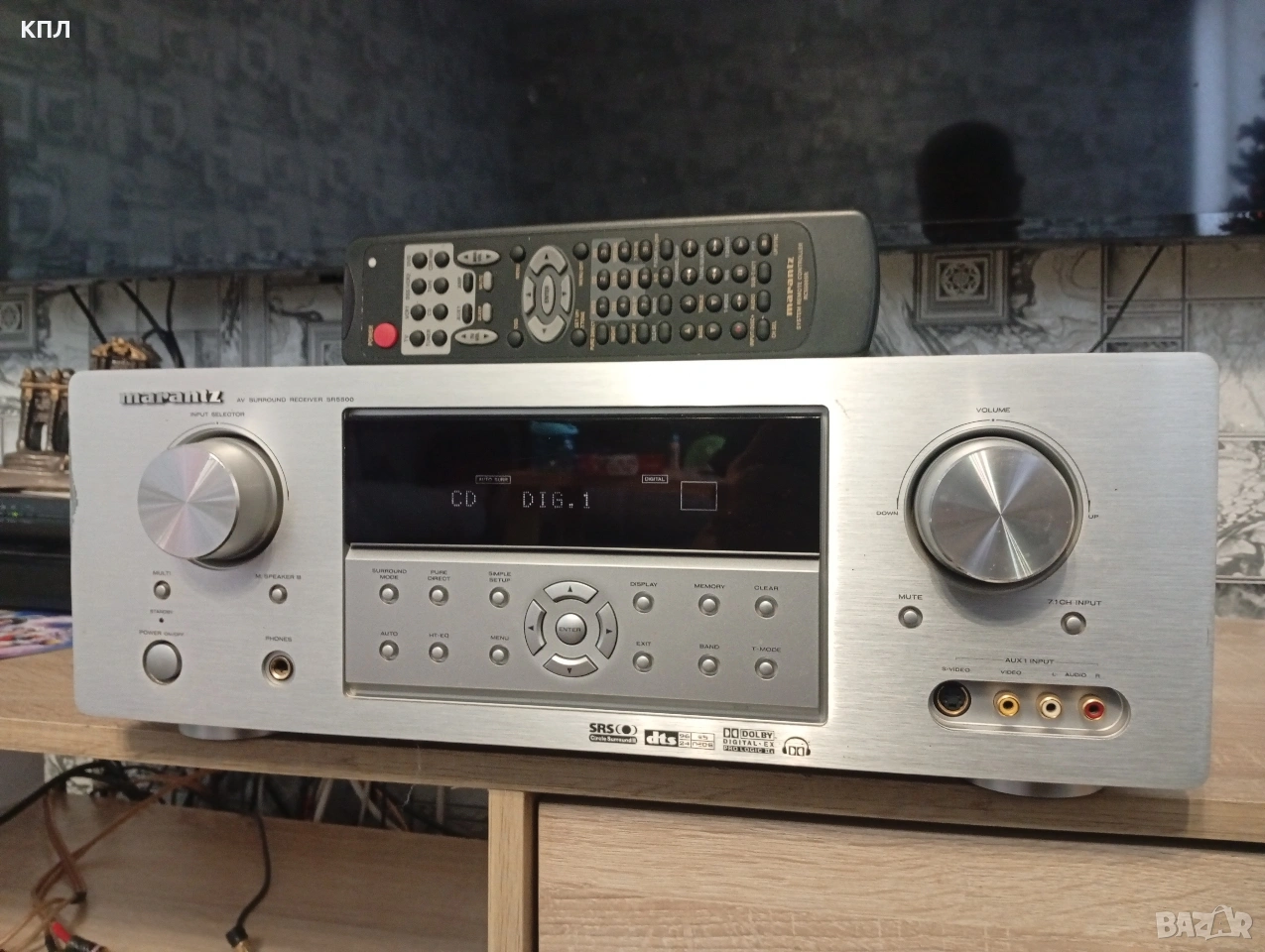 7.1 канален ресивър Marantz SR-5500, снимка 1