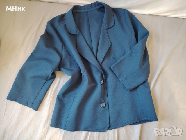 Дамско сако с три четвърти ръкави , снимка 3 - Якета - 51513848