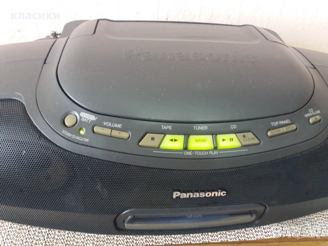 Радиокасетофон сд Panasonic. , снимка 5 - Радиокасетофони, транзистори - 53899866