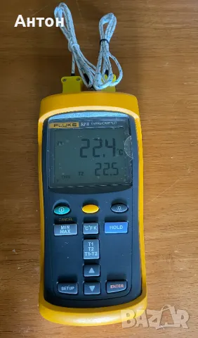 FLUKE 52 II контактен цифров термометър с 2 сонди