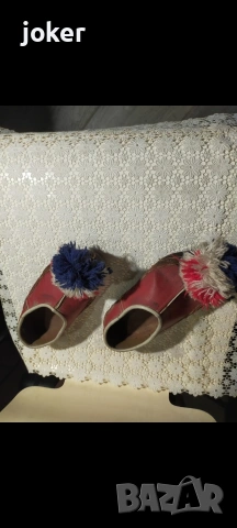 декоративни пантофки (обувки), снимка 4 - Антикварни и старинни предмети - 54083605