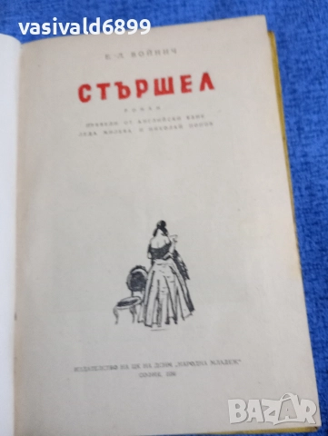 Етел Войнич - Стършел , снимка 4 - Художествена литература - 52654075