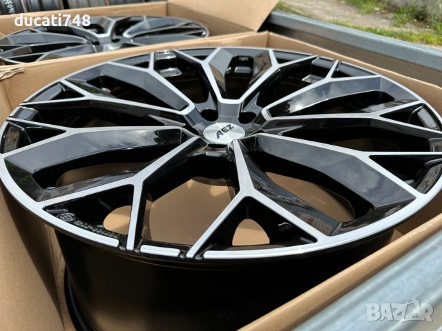 Нови Алуминиеви джанти 22" AEZ Leipzig Dark 5x112  Audi, BMW, Mercedes, снимка 5 - Гуми и джанти - 46040603