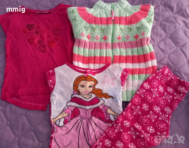 Детски дрехи 2/3 год.- блузи, суичъри, пижама, рокля, снимка 6 - Детски комплекти - 45147182