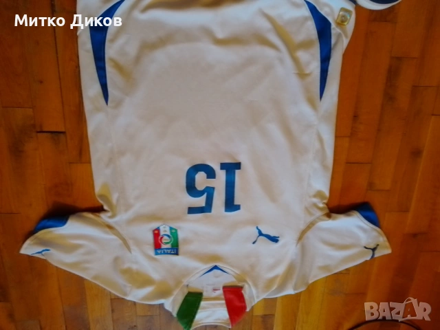 Италия маркова тениска Пума #15 Маркизио размер ХС 13-15 г