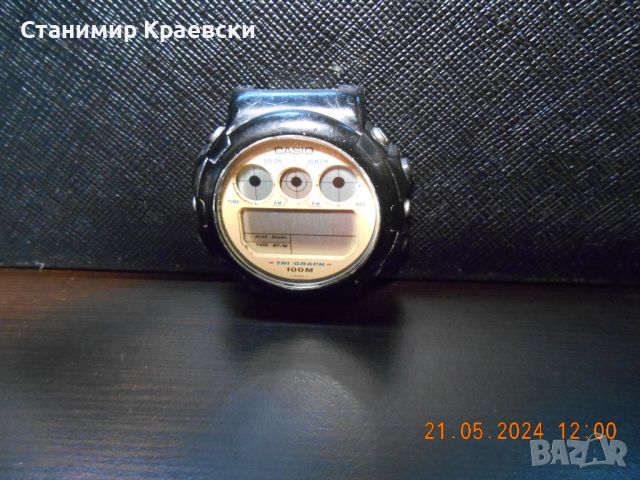 Casio TGW-10 Tri- Graph Watch Vintage 88 for repair, снимка 3 - Други ценни предмети - 46104059