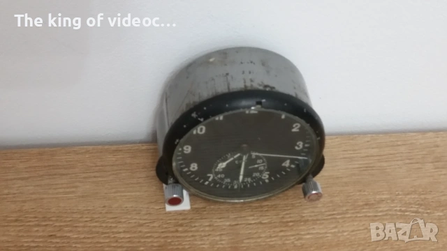 Съветски механичен часовник  за пилотска кабина от 40-те и 50 -те години , снимка 7 - Антикварни и старинни предмети - 53576165