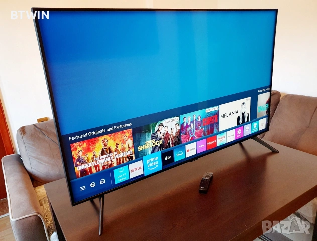 Телевизор - Samsung 50 ИНЧА - QLED - SMART TV - 4K !, снимка 3 - Телевизори - 53926020