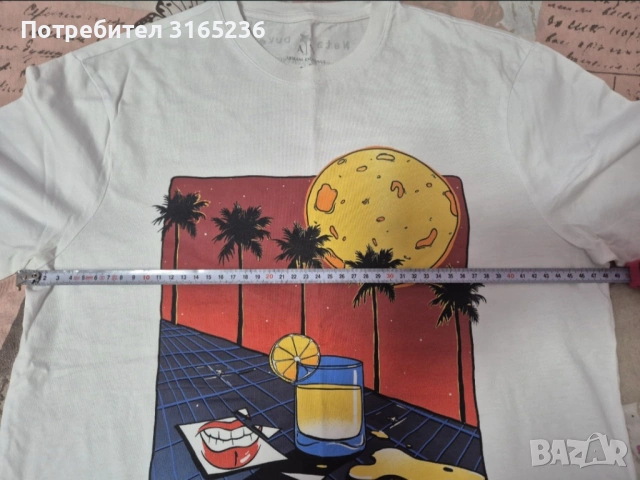 Нова тениска Armani Exchange, снимка 4 - Тениски - 53496172