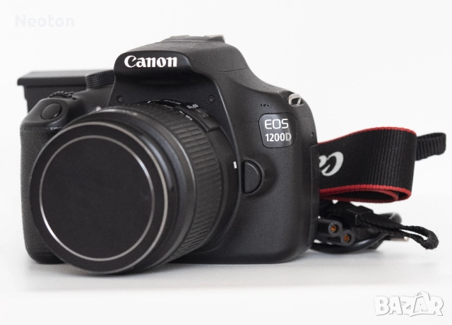 Продавам CANON EOS 1200D с обектив CANON EF-S 18-55/3.5-5.6 III