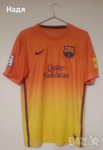 Оригинална резервна фланелка на Барселона 12/13