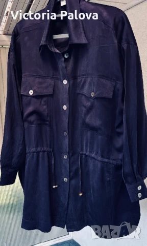 LUXURY лятно копринено яке/риза LAURÈL ( ESKADA), снимка 5 - Ризи - 51205837