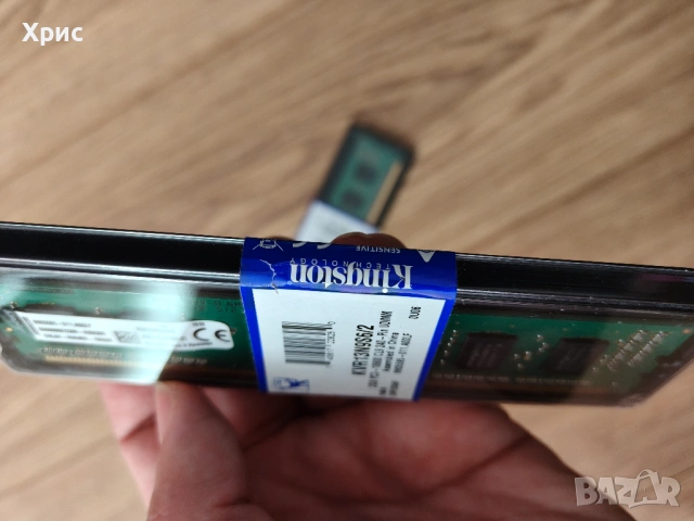 RAM KINGSTON 2x2GB 4GB DDR3 Запечатанa, снимка 3 - RAM памет - 53792912