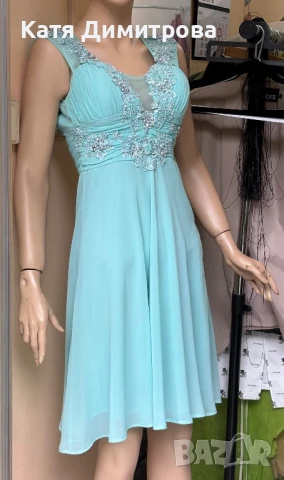 Официална рокля с ефектен гръб, снимка 3 - Рокли - 50453694