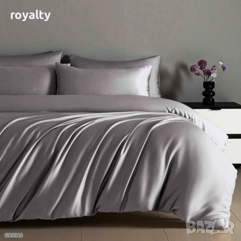 Луксозен комплект от висококачествен памучен сатен, снимка 14 - Спално бельо - 52212809