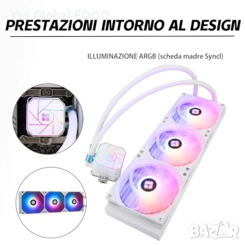 Thermalright Aqua Elite 360 White V3 ARGB, снимка 2 - Други - 53799871