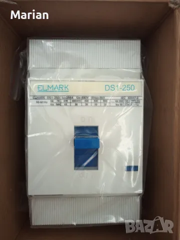 Автоматичен предпазител / автомат / прекъсвач DS1-250 3P Елмарк