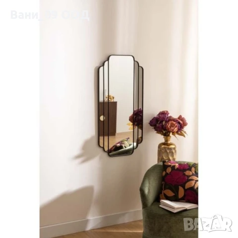 100см Голямо стенно огледало с модерен дизайн , снимка 3 - Огледала - 51368465