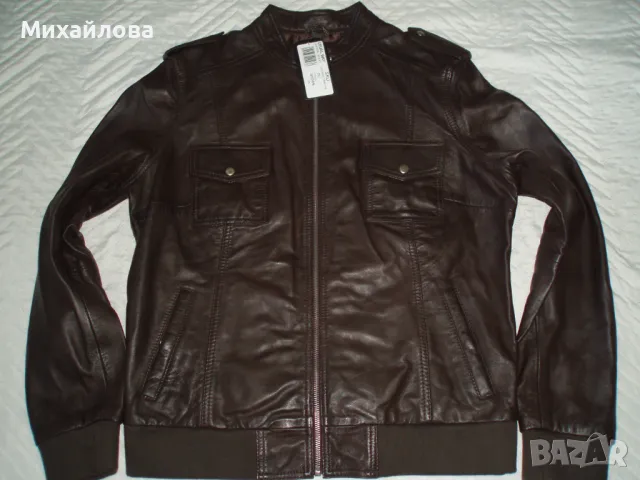 Кожено яке Urban leather естествена кожа  L/XL, снимка 1 - Якета - 48890902